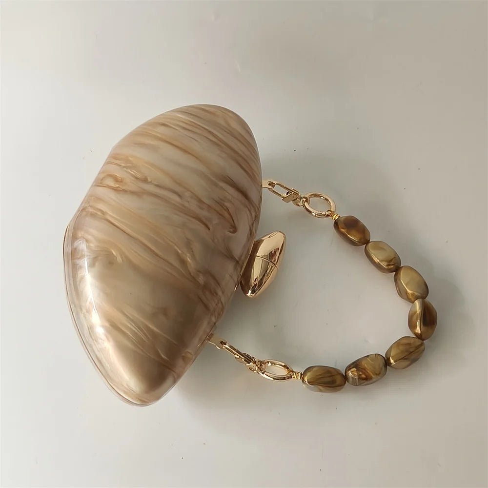 Caldera Marble Clutch