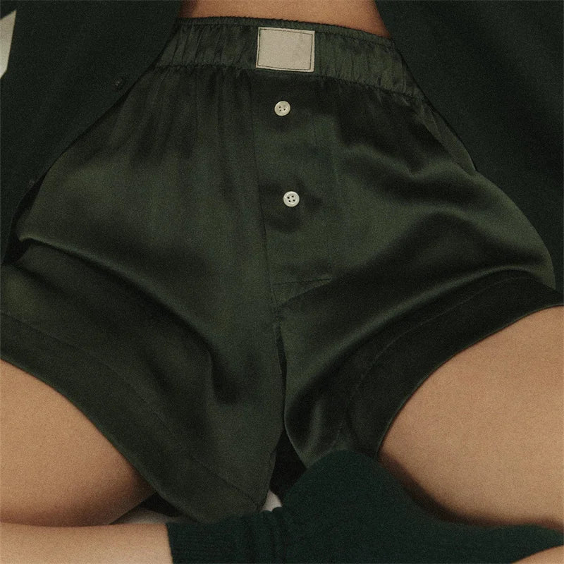 Haze Touch Satin Shorts