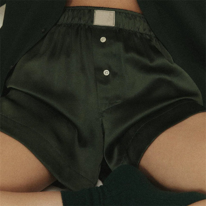Haze Touch Satin Shorts