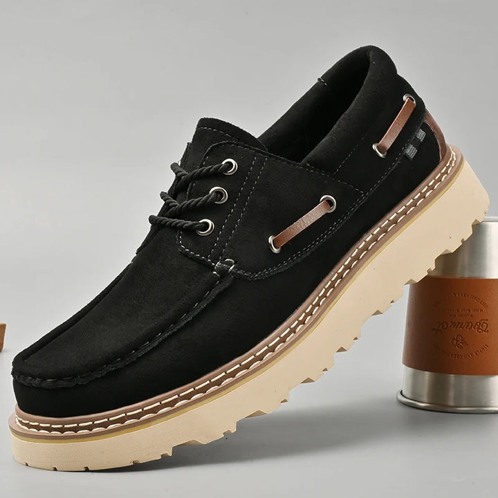 Mercer Leather Moc Oxfords