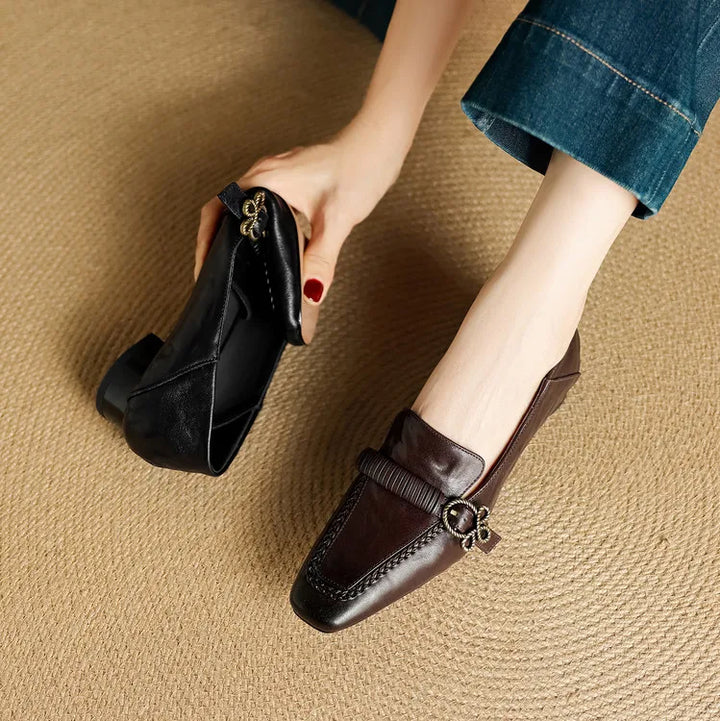Contessa Leather Flats