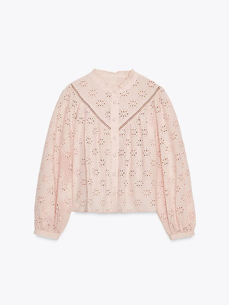 Rosalie Eyelet Blouse