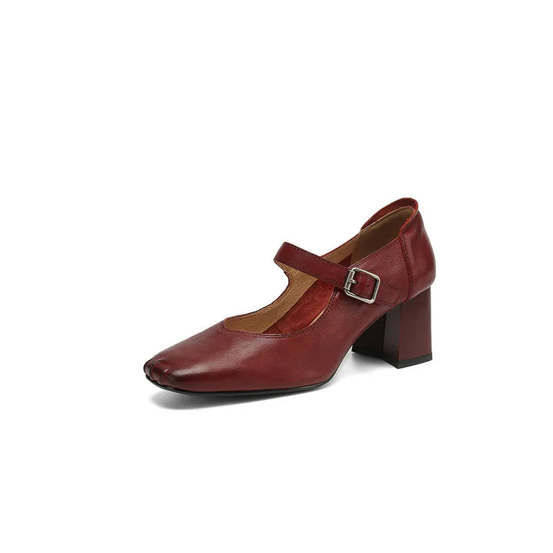 Montera Leather Heels