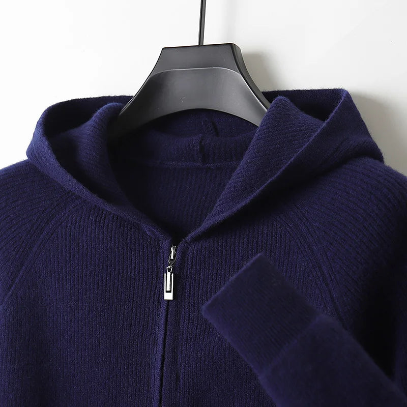Mercer Merino Zip Hoodie