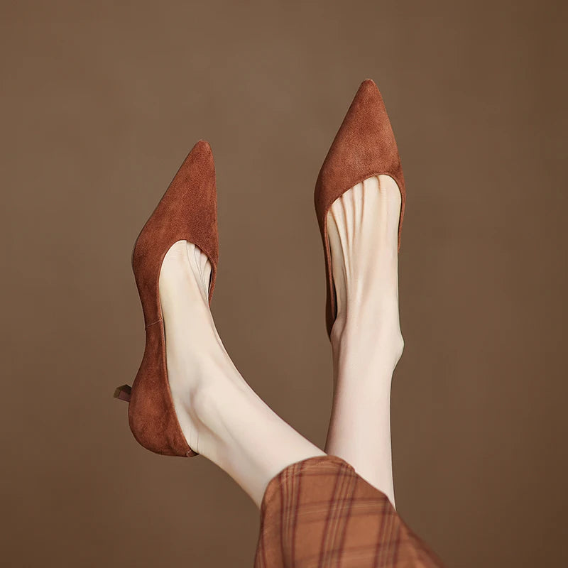 Marsette Suede Pumps
