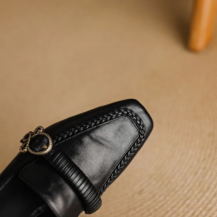 Contessa Leather Flats