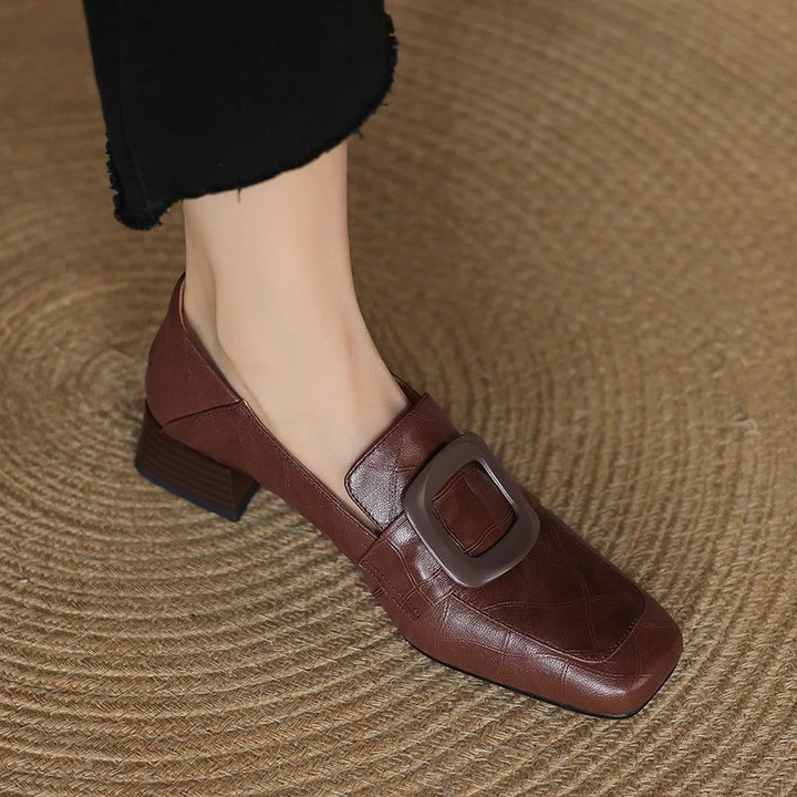 Brielle Buckle Loafers