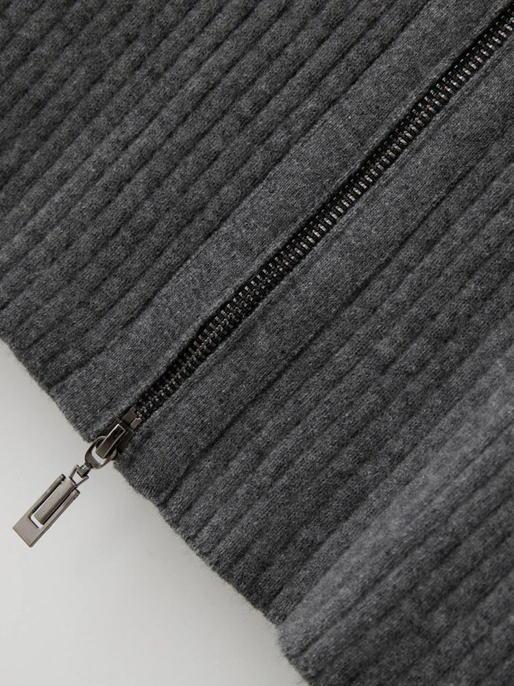 Colette Cashmere Rib Cardigan