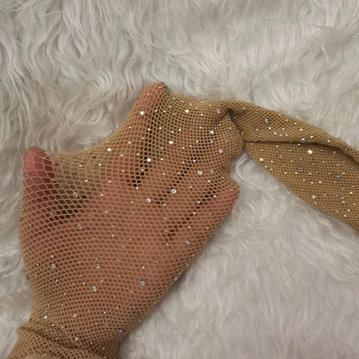 Sheer Spark Fishnets