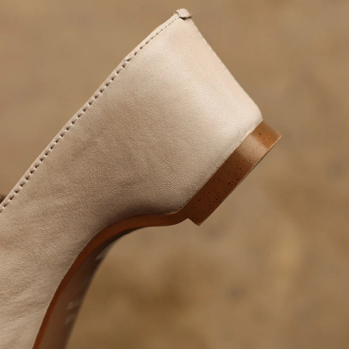 Avina Leather Mules