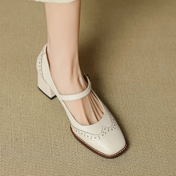 Hartleigh Brogue Mary Janes
