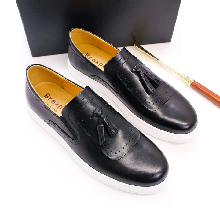 Nappina Tassel Slip-On Loafers