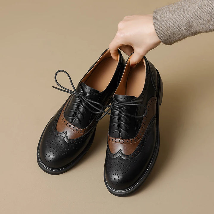 Tuxedo Wingtip Oxfords