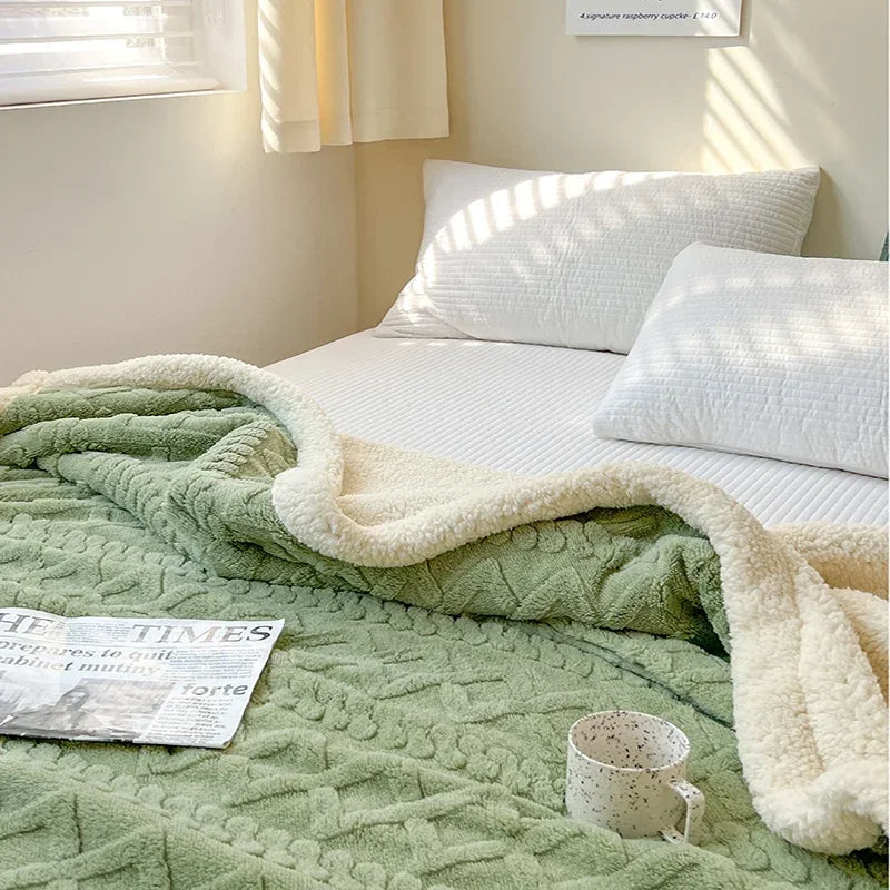 Marva Sherpa Blanket