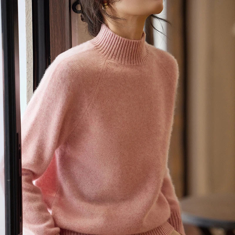 Meredith Merino Mockneck