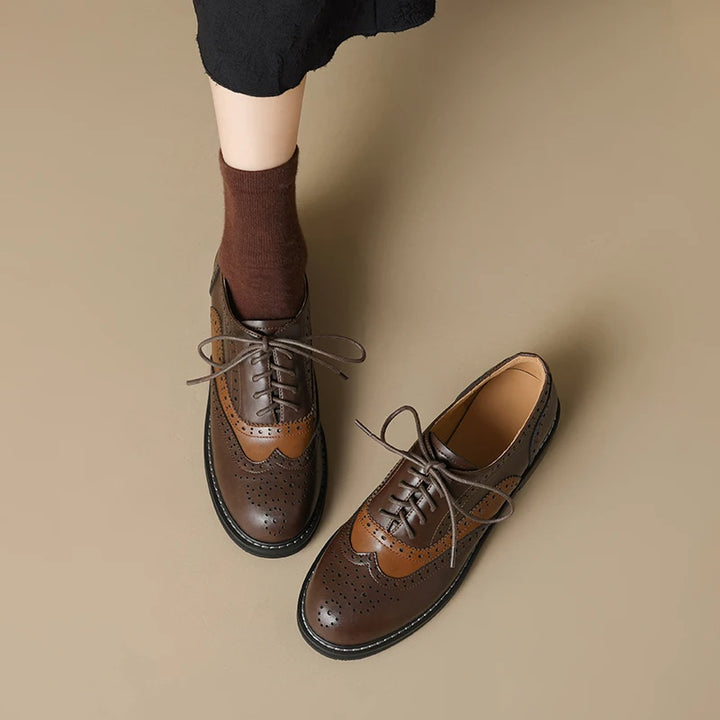 Tuxedo Wingtip Oxfords