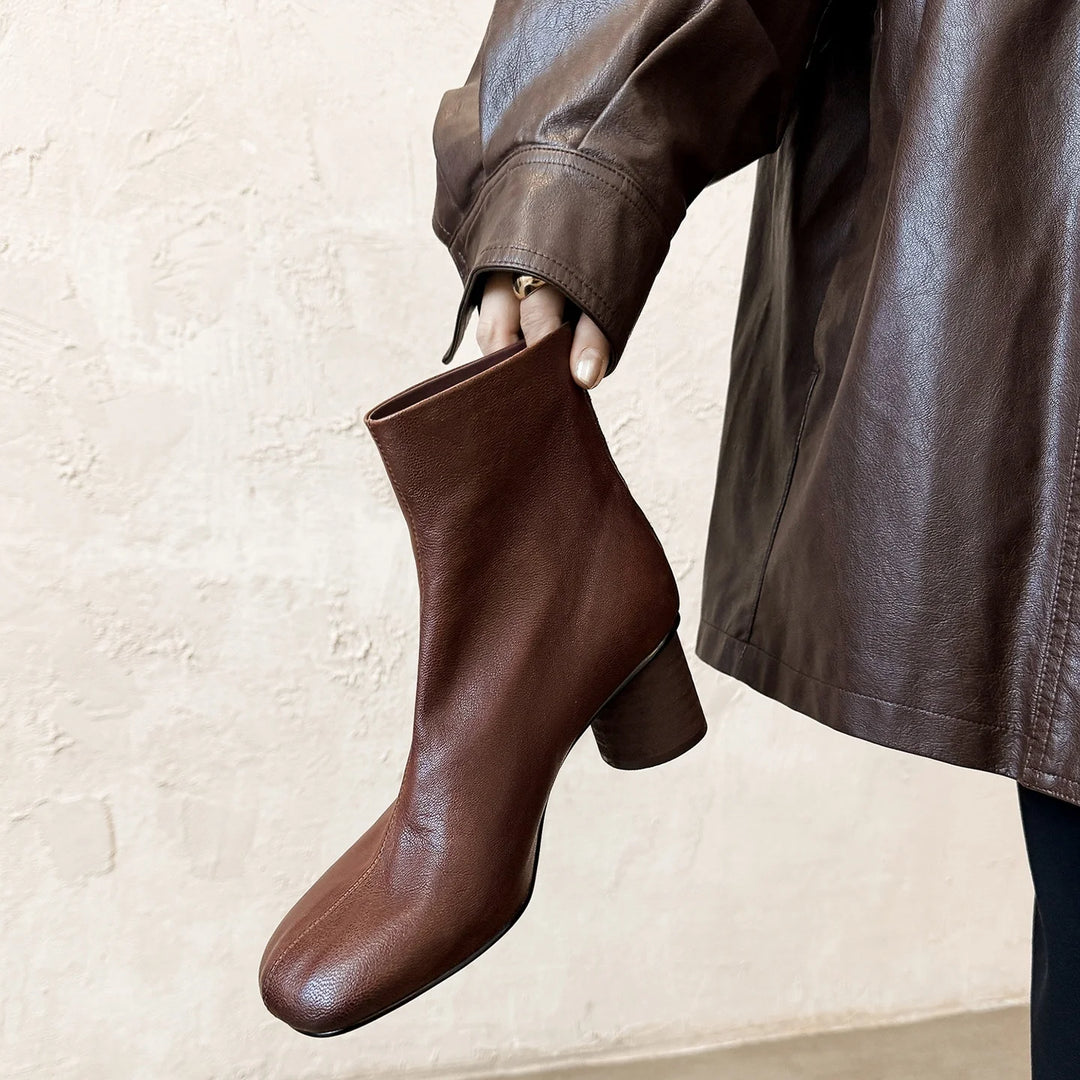 Foundation Heel Ankle Boots