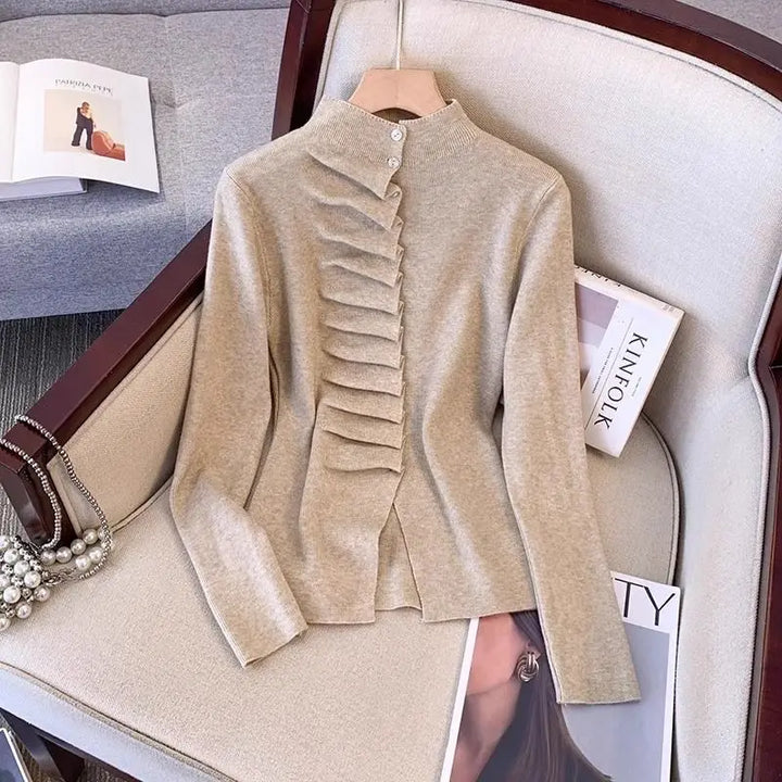 Scala Pleated Sweater