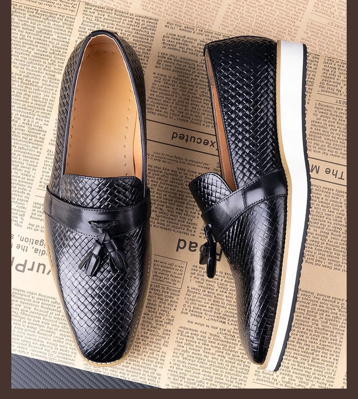 Cavalli Italian Leather Loafers