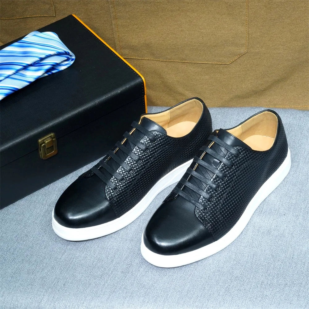 Lombardi Italian Leather Sneakers
