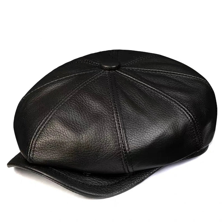 Hawthorne Retro Leather Cap