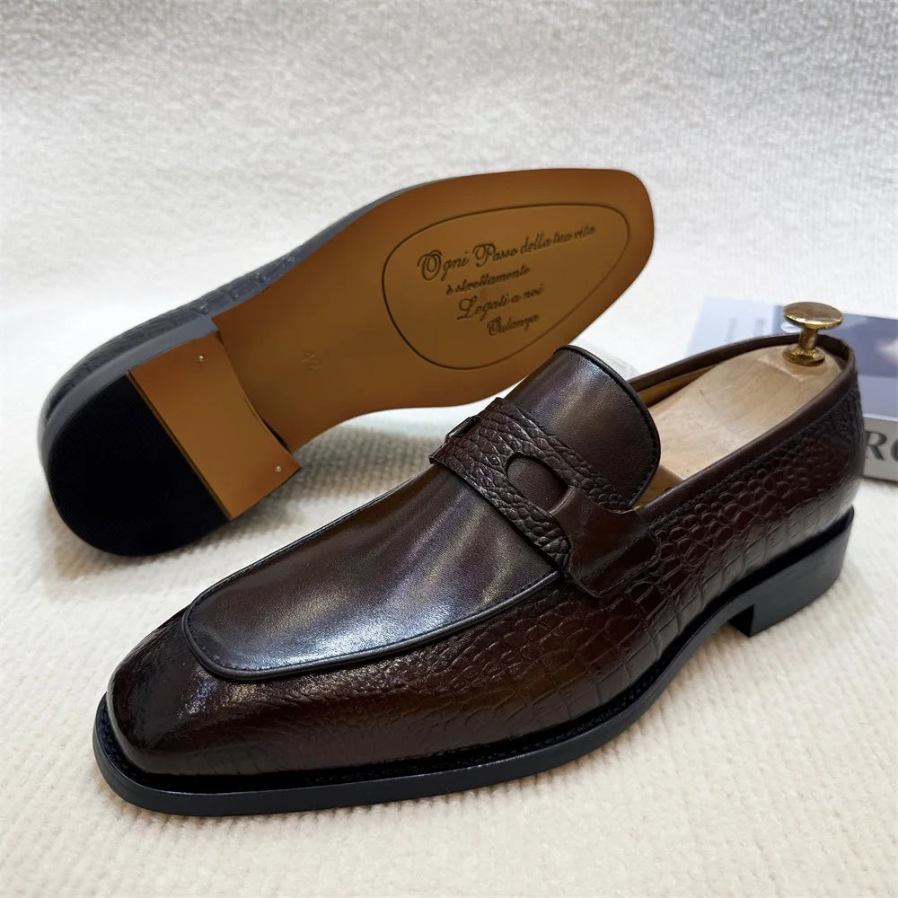 Gradenza Leather Loafers