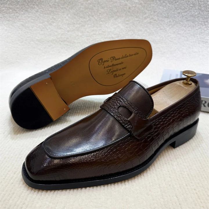 Gradenza Leather Loafers