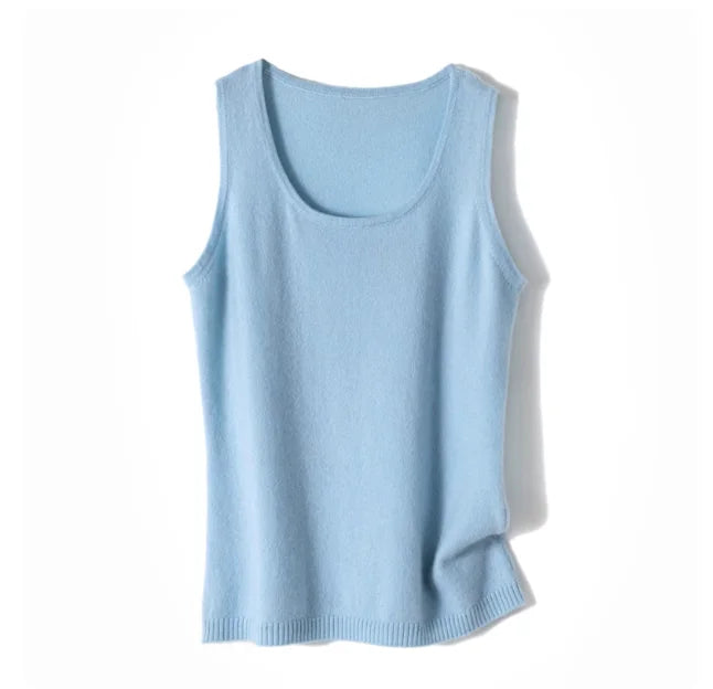 Claudette Cashmere Tank Top