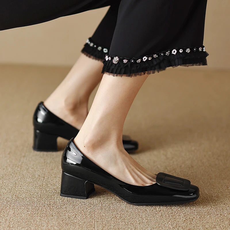 Milena Leather Pumps