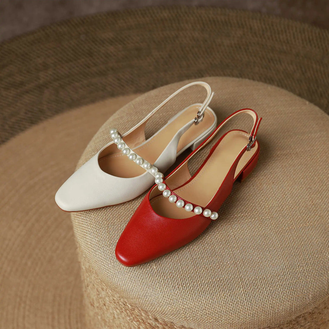 Forté Pearl Slingbacks