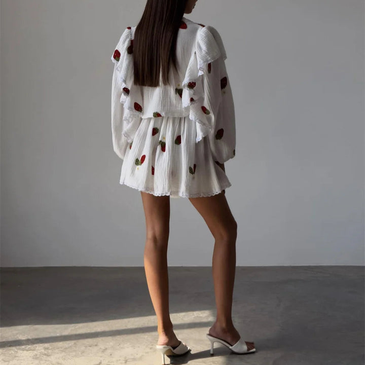 Blush Linen Twinset