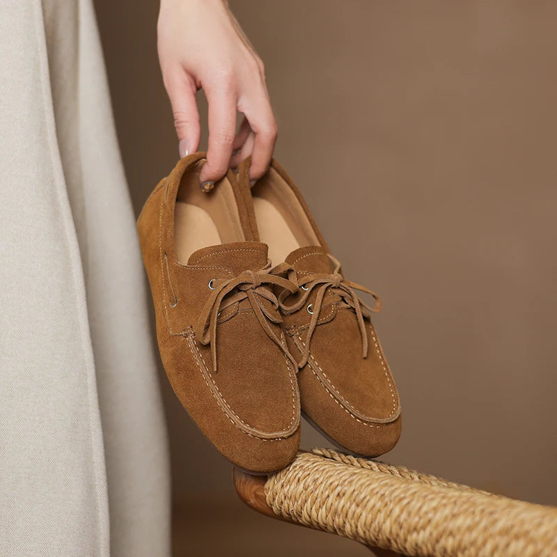 Maribel Leather Loafers