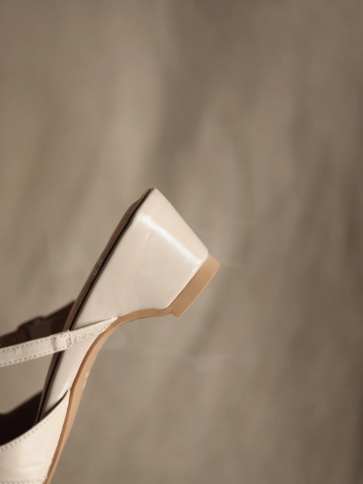 Noelle Leather Mules