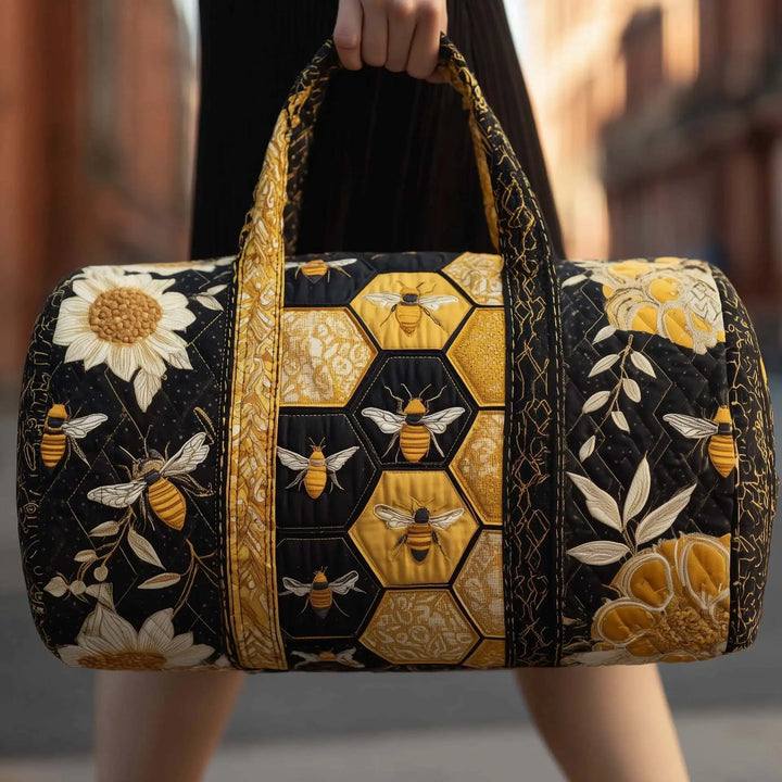 Apiana Honeycomb Quilted Duffle