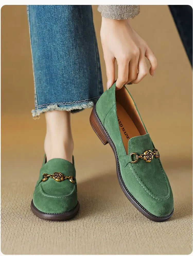 Clara Nubuck Loafers