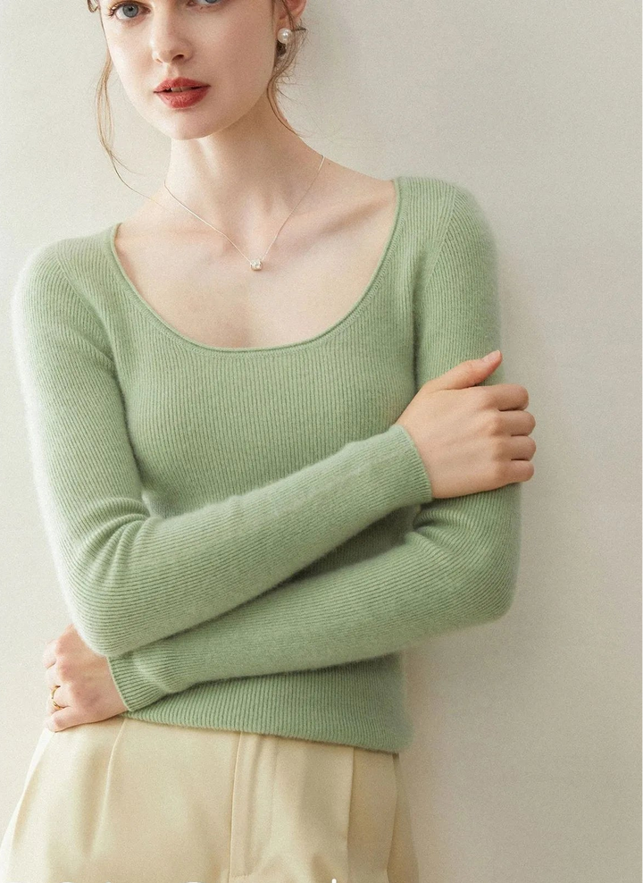 Claudette Cashmere O-neck