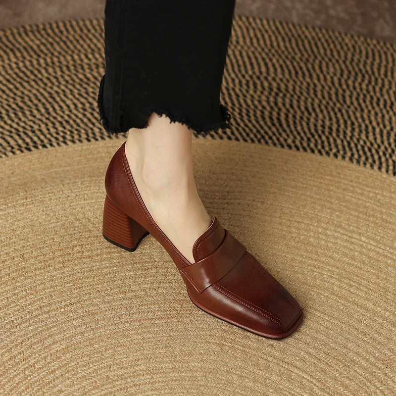 Contessa Leather Pumps