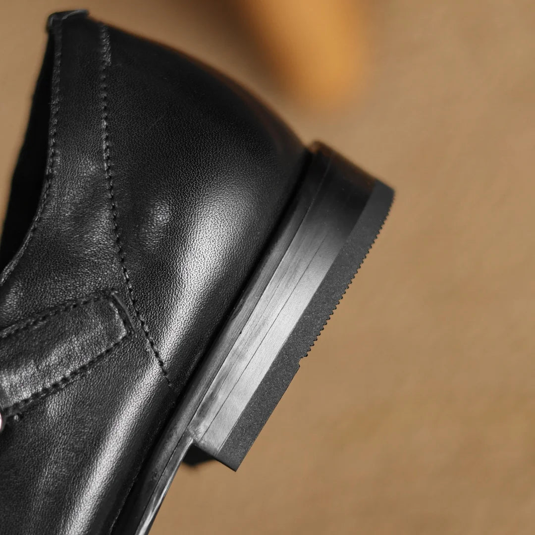 Formella Leather Flats