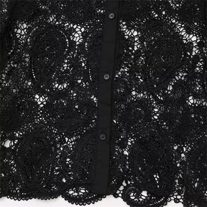 Vivienne Lace Button Shirt