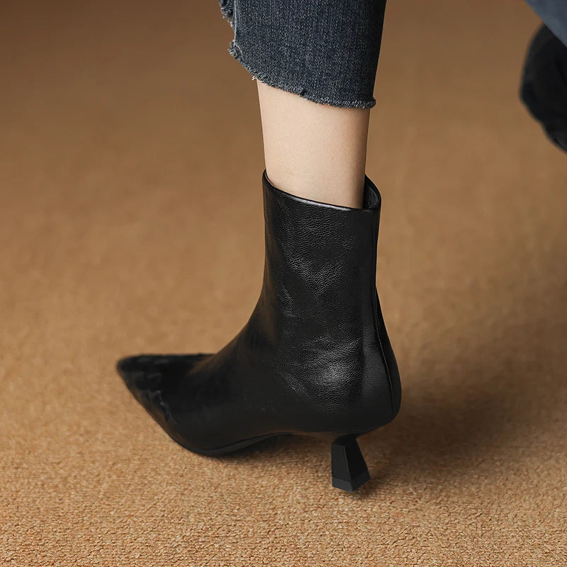 Intreccio Leather Boots