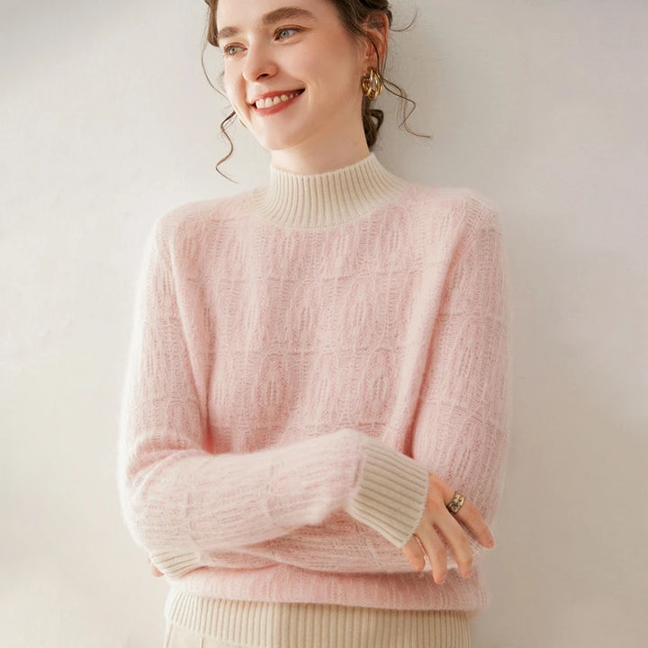 Cashmere Dream Jacquard Sweater