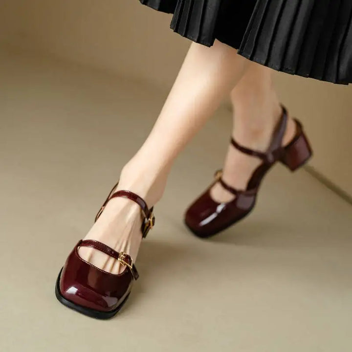 Allegra Patent Mary Janes