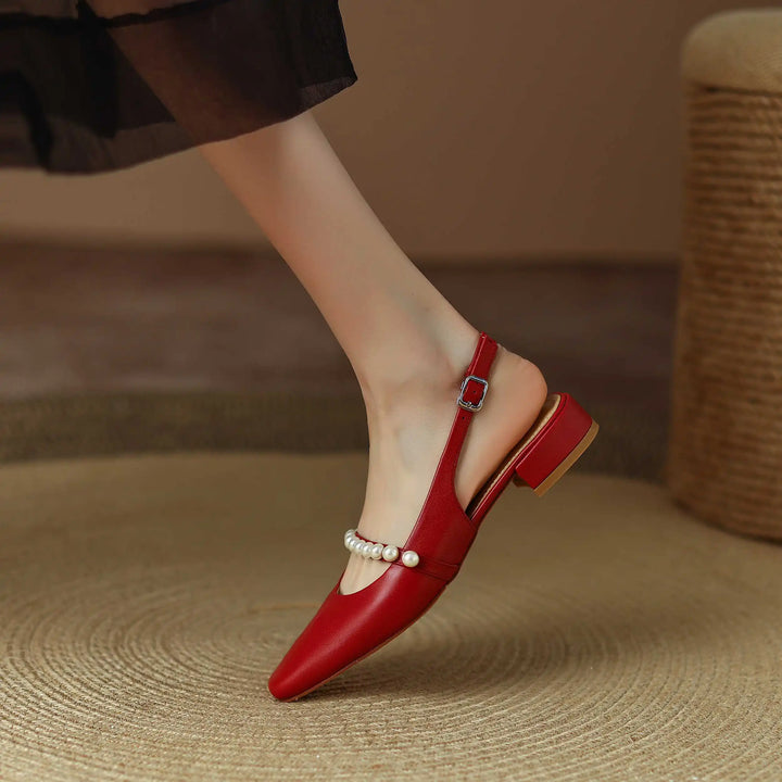 Forté Pearl Slingbacks