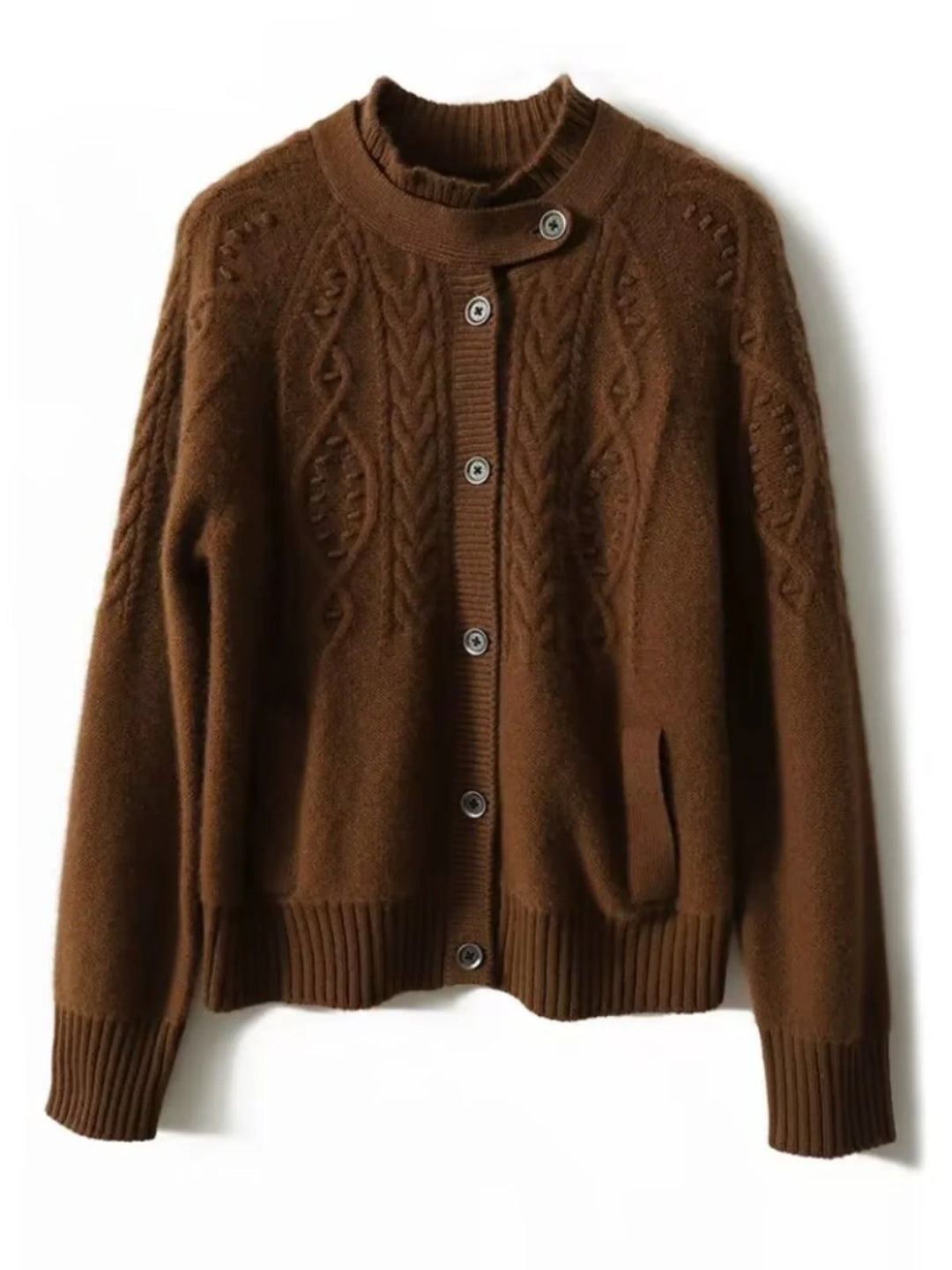 Emberfold 100% Cashmere Cardigan