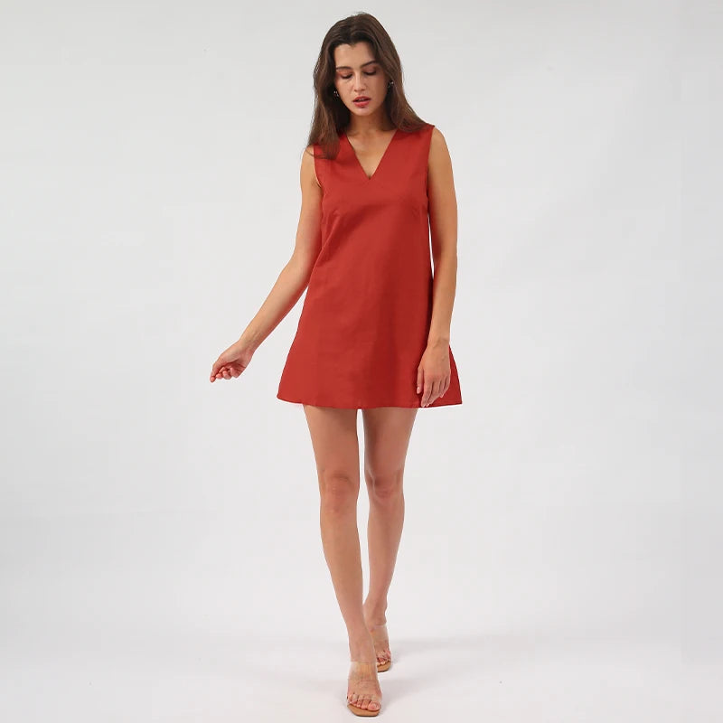 Terra Linen Sundress