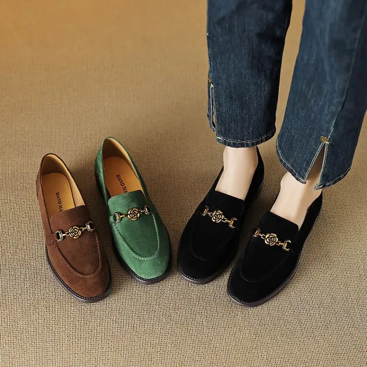 Clara Nubuck Loafers