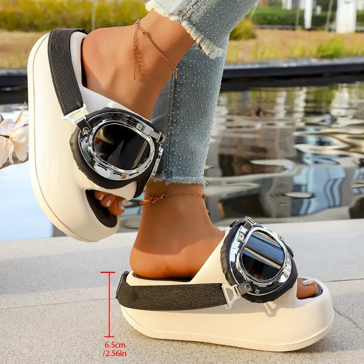 Aviatrice Goggle Platform Slides