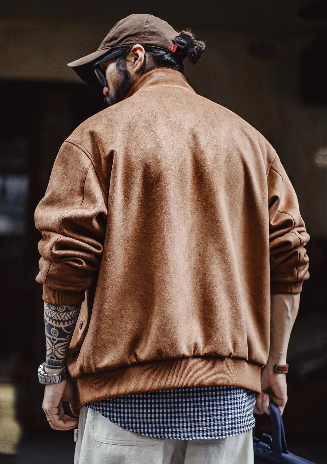Mercer Suede Harrington Jacket