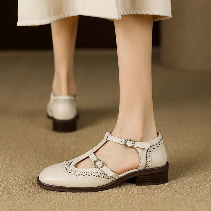 Aurelia Brogue Mary Janes