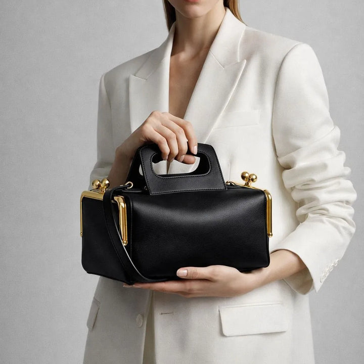 Halston Frame Handbag